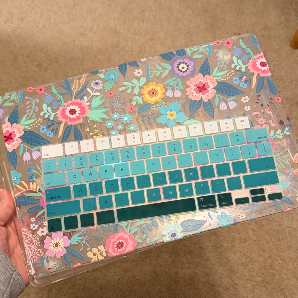 Floral MacBook Pro 15 Laptop Keyboard Cover